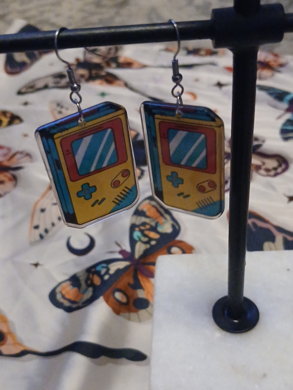Fun & Funky Game Boy Earrings